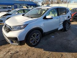 Vehiculos salvage en venta de Copart Wichita, KS: 2021 Honda CR-V EXL