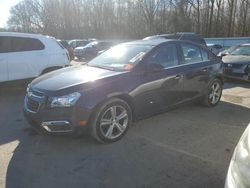 Salvage cars for sale at Glassboro, NJ auction: 2015 Chevrolet Cruze LT