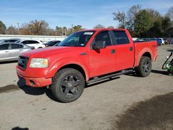 Salvage cars for sale from Copart Shreveport, LA: 2007 Ford F150 Supercrew