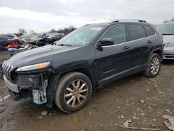 Salvage cars for sale at Hillsborough, NJ auction: 2015 Jeep Cherokee Limited