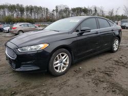 Salvage cars for sale at Waldorf, MD auction: 2014 Ford Fusion SE