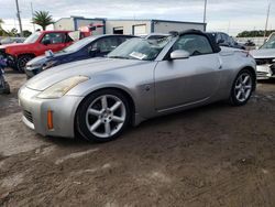 Salvage cars for sale from Copart Riverview, FL: 2004 Nissan 350Z Roadster