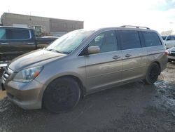 Salvage cars for sale at Kansas City, KS auction: 2007 Honda Odyssey EX