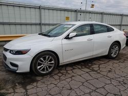 Chevrolet Malibu salvage cars for sale: 2016 Chevrolet Malibu LT