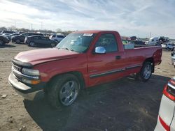 Salvage trucks for sale at Cahokia Heights, IL auction: 2002 Chevrolet Silverado C1500