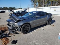 Salvage cars for sale at Dunn, NC auction: 2013 Ford Mustang GT