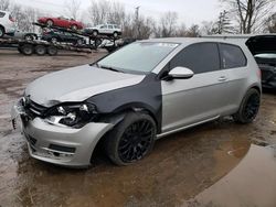 Salvage cars for sale from Copart Columbia Station, OH: 2015 Volkswagen Golf