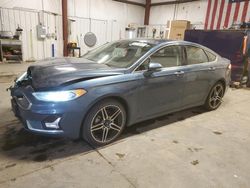 Salvage cars for sale from Copart Billings, MT: 2019 Ford Fusion Titanium