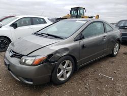 Honda Civic EX salvage cars for sale: 2007 Honda Civic EX