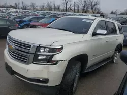 Salvage cars for sale at Bridgeton, MO auction: 2015 Chevrolet Tahoe K1500 LTZ