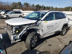 Salvage cars for sale at Exeter, RI auction: 2021 Toyota Rav4 LE