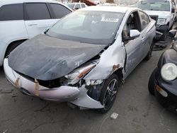 Salvage cars for sale from Copart Martinez, CA: 2016 Toyota Prius