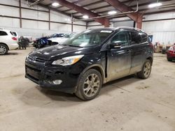 Salvage cars for sale at Lansing, MI auction: 2014 Ford Escape Titanium