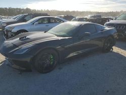 Salvage cars for sale at Harleyville, SC auction: 2015 Chevrolet Corvette Stingray 1LT