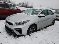Salvage cars for sale at Leroy, NY auction: 2019 KIA Forte FE