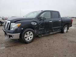 Salvage cars for sale from Copart Bakersfield, CA: 2017 Nissan Titan SV