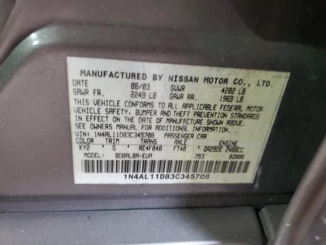 2003 Nissan Altima Base