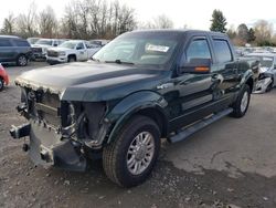 Ford salvage cars for sale: 2012 Ford F150 Supercrew