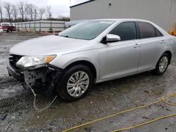 Salvage cars for sale from Copart Spartanburg, SC: 2012 Toyota Camry Base
