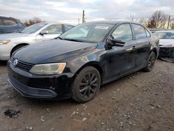 Salvage cars for sale at Hillsborough, NJ auction: 2012 Volkswagen Jetta SE