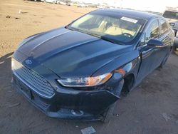 Salvage cars for sale at Brighton, CO auction: 2014 Ford Fusion SE