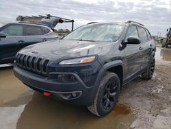 Jeep Cherokee salvage cars for sale: 2017 Jeep Cherokee Trailhawk