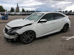 Salvage cars for sale from Copart Rancho Cucamonga, CA: 2018 Honda Civic Sport