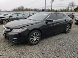 Salvage cars for sale from Copart Hillsborough, NJ: 2016 Acura TLX