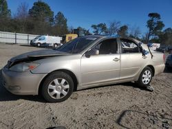 Salvage cars for sale at Hampton, VA auction: 2002 Toyota Camry LE