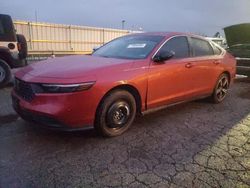 Honda Accord salvage cars for sale: 2023 Honda Accord Hybrid Sport