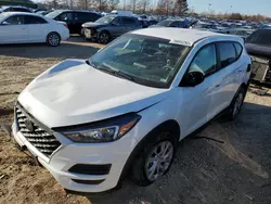 Salvage cars for sale at Bridgeton, MO auction: 2021 Hyundai Tucson SE