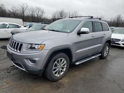 Salvage cars for sale at Marlboro, NY auction: 2015 Jeep Grand Cherokee Limited