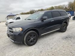 Salvage cars for sale from Copart New Braunfels, TX: 2013 Dodge Durango Crew
