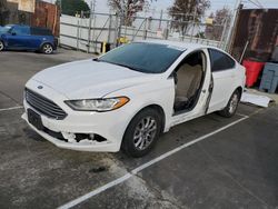 Ford Fusion S salvage cars for sale: 2017 Ford Fusion S