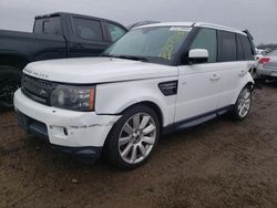 Land Rover Range Rover salvage cars for sale: 2012 Land Rover Range Rover Sport HSE Luxury