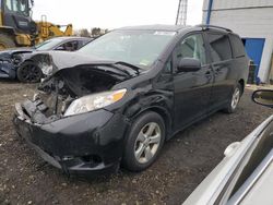 Salvage cars for sale at Windsor, NJ auction: 2014 Toyota Sienna LE