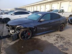 Alfa Romeo Giulia salvage cars for sale: 2017 Alfa Romeo Giulia Quadrifoglio