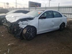 Salvage cars for sale at Chicago Heights, IL auction: 2016 Volkswagen Jetta Sport