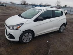 Salvage cars for sale from Copart London, ON: 2017 Chevrolet Spark LS