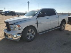 Salvage cars for sale at Andrews, TX auction: 2017 Dodge RAM 1500 SLT