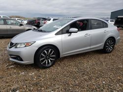 Salvage cars for sale from Copart Magna, UT: 2015 Honda Civic EXL