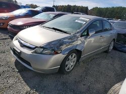 Honda Civic salvage cars for sale: 2006 Honda Civic LX