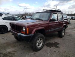 Jeep salvage cars for sale: 2000 Jeep Cherokee Sport