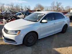 Salvage cars for sale at Baltimore, MD auction: 2017 Volkswagen Jetta S