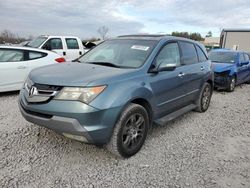 Salvage cars for sale from Copart Hueytown, AL: 2008 Acura MDX Technology