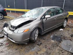 Salvage cars for sale at Waldorf, MD auction: 2008 Honda Civic LX