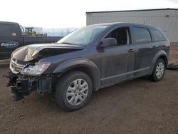 Salvage cars for sale from Copart Rocky View County, AB: 2016 Dodge Journey SE