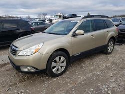 Salvage cars for sale at West Warren, MA auction: 2010 Subaru Outback 2.5I Premium