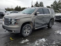 Salvage cars for sale from Copart Denver, CO: 2017 Chevrolet Tahoe K1500 LT