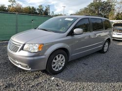 Salvage cars for sale at Riverview, FL auction: 2014 Chrysler Town & Country Touring